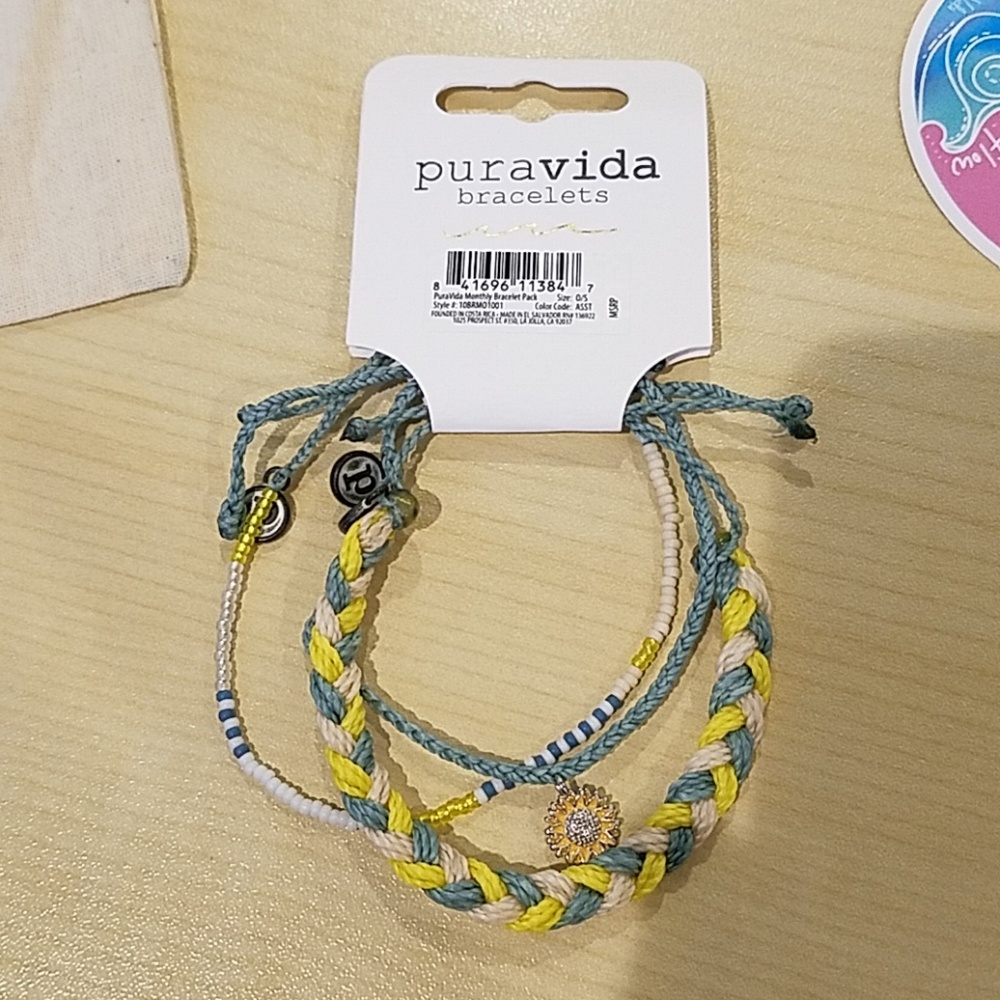 Pura Vida monthly club bracelets